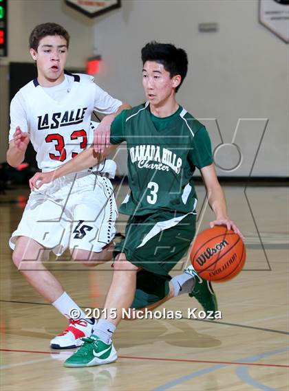 Thumbnail 2 in La Salle vs. Granada Hills (D1 Bound So Cal Christmas Classic) photogallery.
