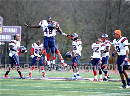 Thumbnail 3 in Erasmus Hall vs Tottenville (PSAL Championship Division Semifinal) photogallery.
