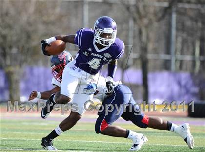 Thumbnail 1 in Erasmus Hall vs Tottenville (PSAL Championship Division Semifinal) photogallery.