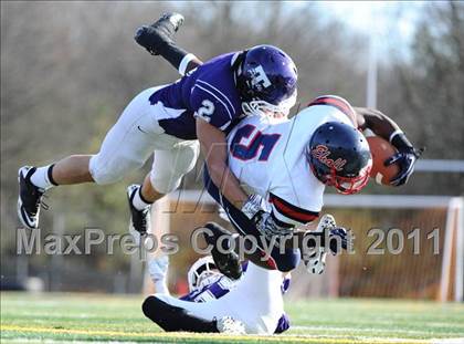 Thumbnail 3 in Erasmus Hall vs Tottenville (PSAL Championship Division Semifinal) photogallery.