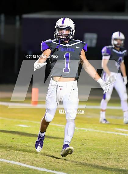 Thumbnail 2 in Northwest Christian vs. Benjamin Franklin (AIA 3A Quarterfinal Playoff) photogallery.