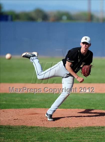 Thumbnail 2 in Skyview vs Kuna (4A District Playoff) photogallery.
