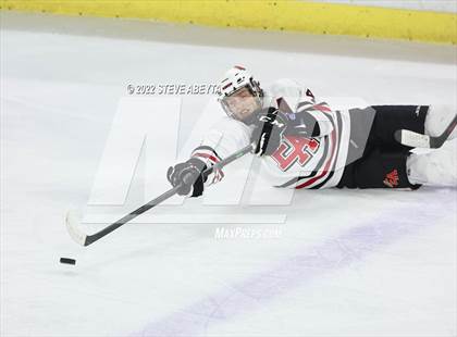 Thumbnail 3 in Denver East vs Ralston Valley (CHSAA 5A Semifinal Game) photogallery.