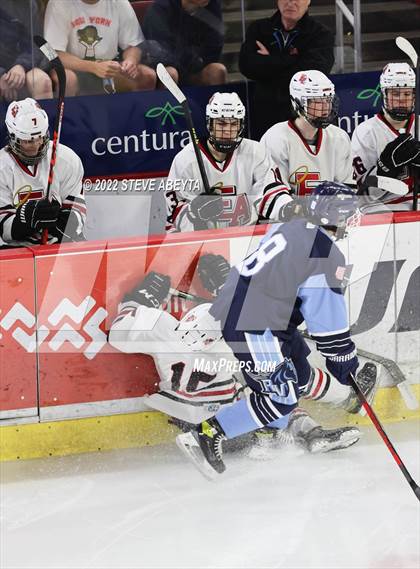 Thumbnail 1 in Denver East vs Ralston Valley (CHSAA 5A Semifinal Game) photogallery.