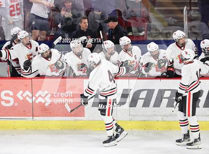 Thumbnail 3 in Denver East vs Ralston Valley (CHSAA 5A Semifinal Game) photogallery.