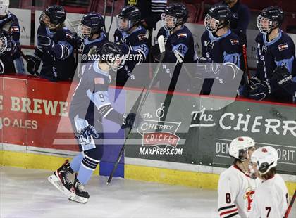 Thumbnail 2 in Denver East vs Ralston Valley (CHSAA 5A Semifinal Game) photogallery.