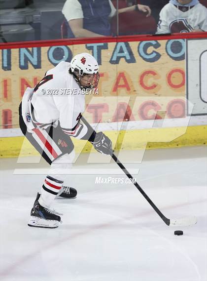 Thumbnail 3 in Denver East vs Ralston Valley (CHSAA 5A Semifinal Game) photogallery.