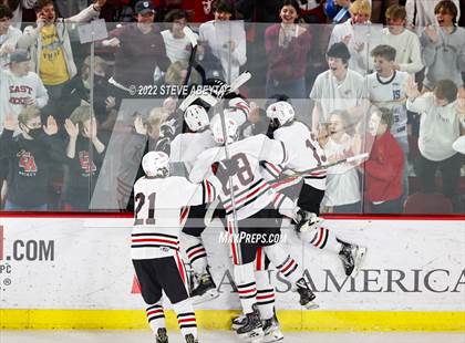 Thumbnail 2 in Denver East vs Ralston Valley (CHSAA 5A Semifinal Game) photogallery.