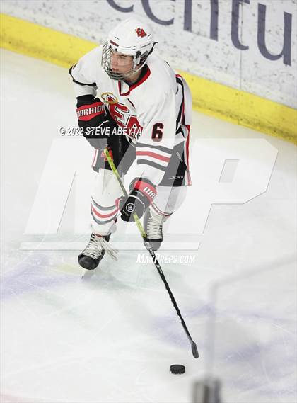 Thumbnail 2 in Denver East vs Ralston Valley (CHSAA 5A Semifinal Game) photogallery.