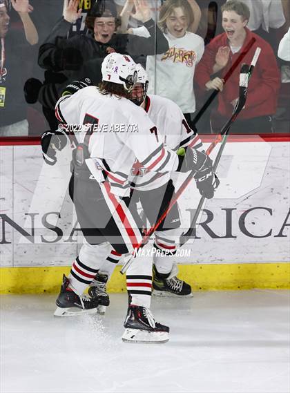 Thumbnail 2 in Denver East vs Ralston Valley (CHSAA 5A Semifinal Game) photogallery.