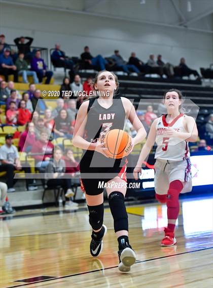 Thumbnail 2 in Marmaduke vs. Murfreesboro (AAA 2A State Playoff First Round) photogallery.