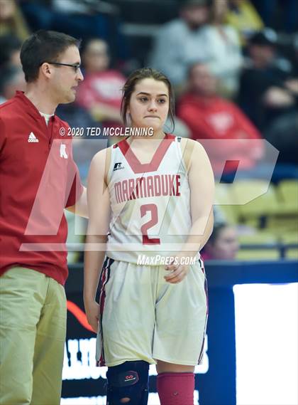 Thumbnail 2 in Marmaduke vs. Murfreesboro (AAA 2A State Playoff First Round) photogallery.