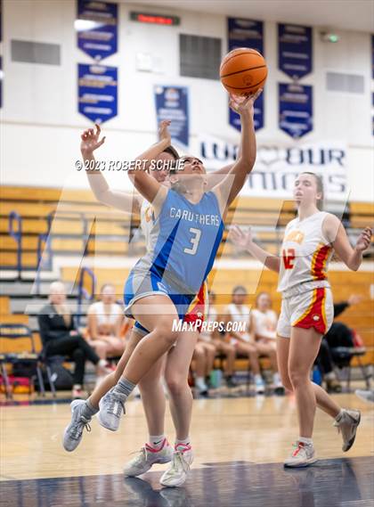 Thumbnail 1 in Caruthers vs Chico (Trojan Toss Up) photogallery.