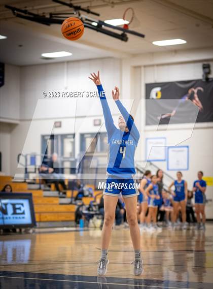 Thumbnail 1 in Caruthers vs Chico (Trojan Toss Up) photogallery.