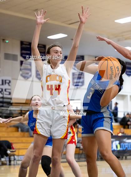 Thumbnail 2 in Caruthers vs Chico (Trojan Toss Up) photogallery.
