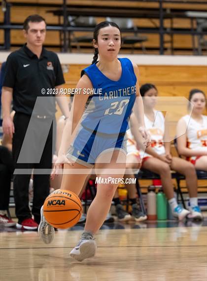 Thumbnail 1 in Caruthers vs Chico (Trojan Toss Up) photogallery.