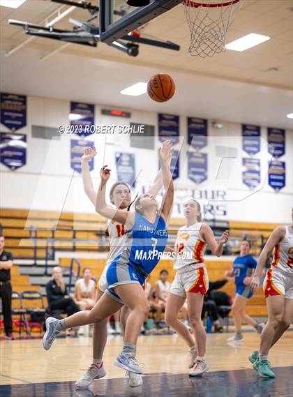 Thumbnail 3 in Caruthers vs Chico (Trojan Toss Up) photogallery.