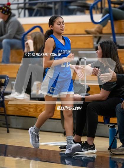 Thumbnail 2 in Caruthers vs Chico (Trojan Toss Up) photogallery.