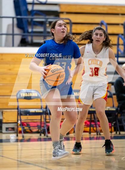 Thumbnail 2 in Caruthers vs Chico (Trojan Toss Up) photogallery.