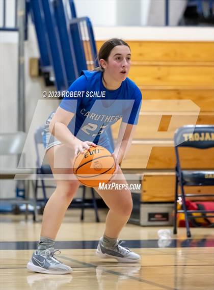 Thumbnail 1 in Caruthers vs Chico (Trojan Toss Up) photogallery.