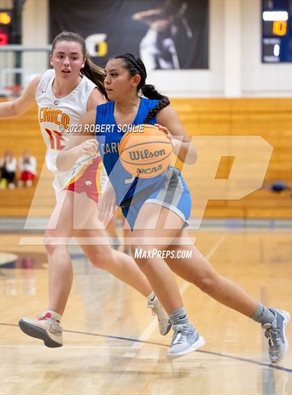 Thumbnail 2 in Caruthers vs Chico (Trojan Toss Up) photogallery.