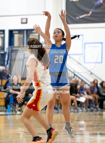 Thumbnail 1 in Caruthers vs Chico (Trojan Toss Up) photogallery.