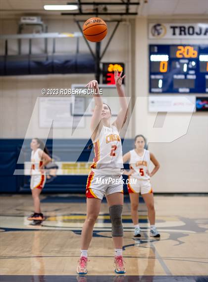 Thumbnail 1 in Caruthers vs Chico (Trojan Toss Up) photogallery.