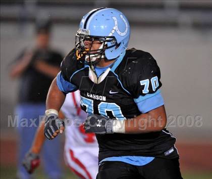Thumbnail 3 in Carson vs. Mater Dei photogallery.