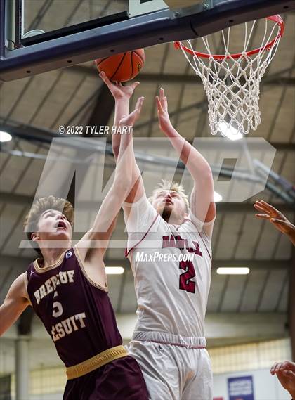 Thumbnail 1 in Brebeuf Jesuit Preparatory vs. Danville (IHSAA 3A Regional Semi-Final) photogallery.