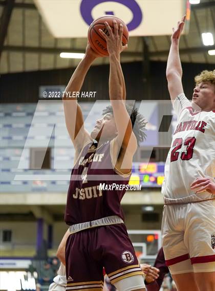 Thumbnail 3 in Brebeuf Jesuit Preparatory vs. Danville (IHSAA 3A Regional Semi-Final) photogallery.