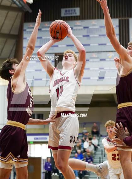 Thumbnail 2 in Brebeuf Jesuit Preparatory vs. Danville (IHSAA 3A Regional Semi-Final) photogallery.