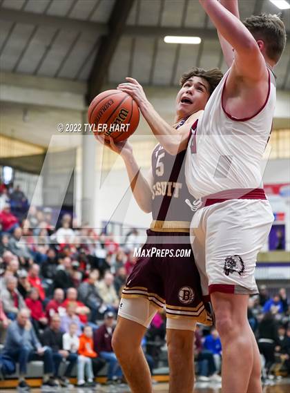 Thumbnail 2 in Brebeuf Jesuit Preparatory vs. Danville (IHSAA 3A Regional Semi-Final) photogallery.