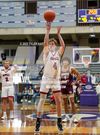 Thumbnail 1 in Brebeuf Jesuit Preparatory vs. Danville (IHSAA 3A Regional Semi-Final) photogallery.