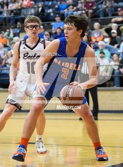 Thumbnail 2 in Slidell vs. Eula (UIL 1A Regional Semifinal) photogallery.