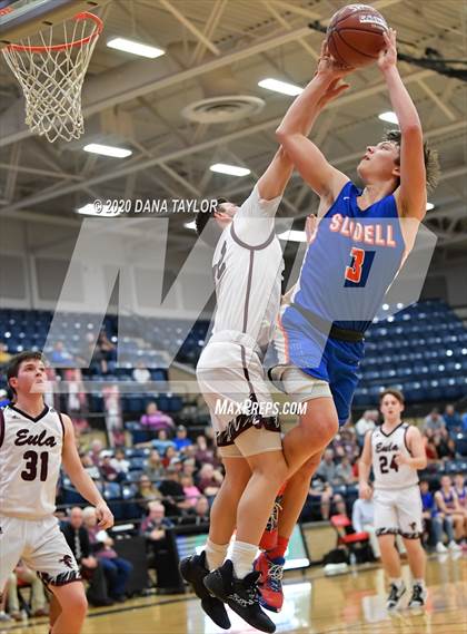 Thumbnail 1 in Slidell vs. Eula (UIL 1A Regional Semifinal) photogallery.