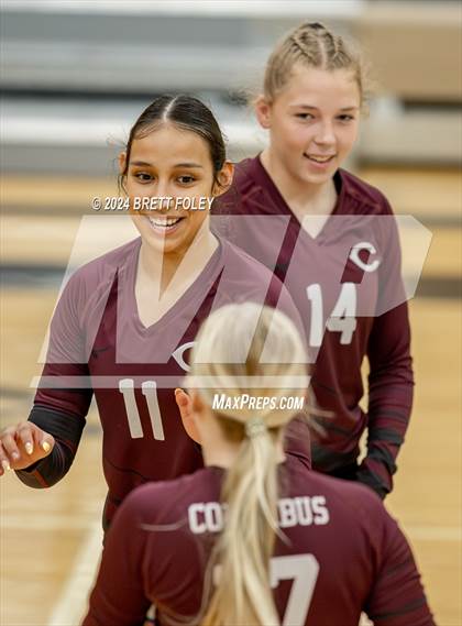 Thumbnail 2 in Columbus vs Lincoln Southeast photogallery.