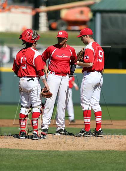 Thumbnail 1 in Belton vs Cedar Ridge (Rock Hardball Classic) photogallery.