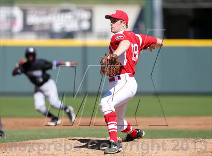 Thumbnail 2 in Belton vs Cedar Ridge (Rock Hardball Classic) photogallery.