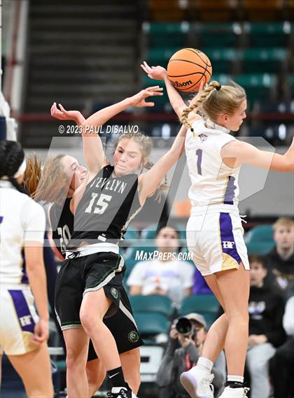 Thumbnail 1 in D'Evelyn vs. Holy Family (CHSAA 4A Final) photogallery.