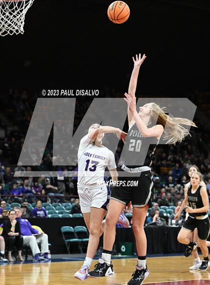 Thumbnail 1 in D'Evelyn vs. Holy Family (CHSAA 4A Final) photogallery.