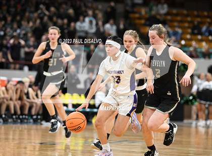 Thumbnail 1 in D'Evelyn vs. Holy Family (CHSAA 4A Final) photogallery.