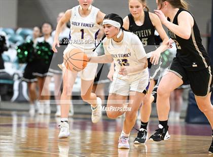 Thumbnail 1 in D'Evelyn vs. Holy Family (CHSAA 4A Final) photogallery.