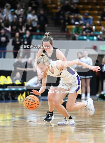 Thumbnail 1 in D'Evelyn vs. Holy Family (CHSAA 4A Final) photogallery.