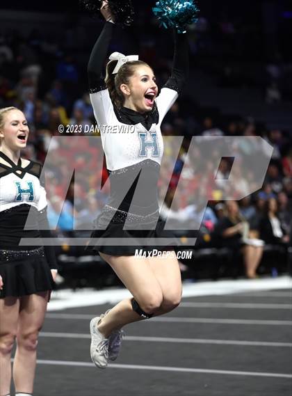 Thumbnail 1 in VHSL State Cheer Competition (Class 5) photogallery.