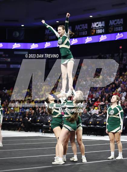 Thumbnail 1 in VHSL State Cheer Competition (Class 5) photogallery.