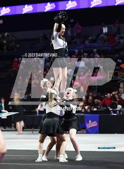 Thumbnail 3 in VHSL State Cheer Competition (Class 5) photogallery.