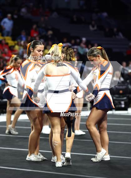 Thumbnail 1 in VHSL State Cheer Competition (Class 5) photogallery.