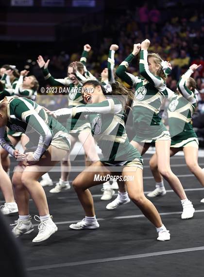Thumbnail 1 in VHSL State Cheer Competition (Class 5) photogallery.