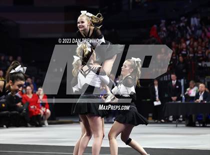Thumbnail 2 in VHSL State Cheer Competition (Class 5) photogallery.