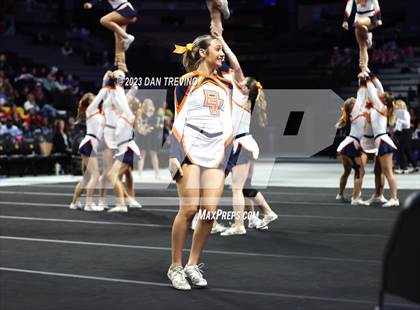 Thumbnail 1 in VHSL State Cheer Competition (Class 5) photogallery.